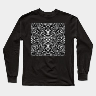 Vagabond Abstract Design #002 Long Sleeve T-Shirt